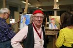 Amsterdam 7 oktober 2018
Harry Slinger bij de zondagsschilders.