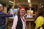 Amsterdam 7 oktober 2018
Harry Slinger bij de zondagsschilders.