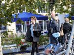 Amsterdam 24 oktober 2018
Haye v d Heijden met zijn vrouw in Amsterdam.