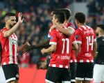 Eindhoven, 20 Oktober 2018 Kompetitiewedstrijd PSV-SC Emmen, eindstand 6-0 Seizoen 2018-2019
Hirving Lozano