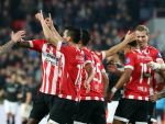 Eindhoven, 20 Oktober 2018 Kompetitiewedstrijd PSV-SC Emmen, eindstand 6-0 Seizoen 2018-2019
Hirving Lozano