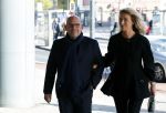 Amsterdam 27 oktober 2018
Herdenkingsdienst voor Wim Kok in het Concertgebouw van Amsterdam. Jap v Zweden met zijn vrouw Aafke
