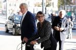 Amsterdam 27 oktober 2018
Herdenkingsdienst voor Wim Kok in het Concertgebouw van Amsterdam. Jetta klijnsma en partner Ard van Rijn