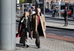 Amsterdam 27 oktober 2018
Herdenkingsdienst voor Wim Kok in het Concertgebouw van Amsterdam. Job Cohen met zijn vrouw