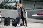 Schiphol Oost 4 oktober 2018
Vrienden van Johnny de Mol en zijn vrouw Anouk vertrekken vanaf schiphol oost met een prive vliegtuig naar Portugal. Aanwezig oa Willek Alberti  , broer Kaj Lerby met gezin Dinand en Lucy Woesthoff John Ewbank en Kelly Weekers Katja Schuurman en Freek v Noordwijk Tony Berk manager Carlijn de Vries met man Nikkie Plessen en Linda de Mol met Jeroen Rietbergen en kinderen Noah en Julian.