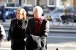 Amsterdam 27 oktober 2018
Herdenkingsdienst voor Wim Kok in het Concertgebouw van Amsterdam. Jozias v aartsen met vrouw