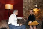 Hilversum 6 november 2018
Dries Roelvink interviewt voor Story Quincy Wilson Luc v Essen en Julia v Helvoirt uit het sbs6 programma house of Talent