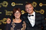 Amsterdam 11 oktober 2018
Uitreiking televizierring in AFAS LIVE.
Beau v Erven Dorens in de grote winnaar. Kaj Gorgels kwam met zijn moeder