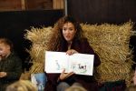 Hilversum 2 oktober 2018
Presentatie voorleesboeken van Katja Schuurman ism Jumbo en Campina. Birgit Schuurman overhandigt eerste exemplaren.