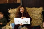 Hilversum 2 oktober 2018
Presentatie voorleesboeken van Katja Schuurman ism Jumbo en Campina. Birgit Schuurman overhandigt eerste exemplaren.
