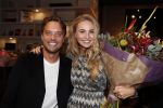 Amsterdam 30 oktober 2018
Boekpresentatie Kelly Weekers. Haar man John Ewbank reikte het eerste boek uit. Kelly met Bas Smit
