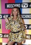 Amsterdam 5 november 2018
Presentatie samenwerking H&M en Moschino in escape. Kim  Feenstra kwam met een kennis