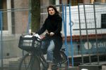 Amsterdam 7 november 2018
Kim v Kooten komt op de fiets bij haar huis aan in Amsterdam zuid.