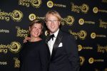 Amsterdam 11 oktober 2018
Uitreiking televizierring in AFAS LIVE.
Beau v Erven Dorens in de grote winnaar. Leo Alkemade met vrouw