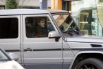 Amsterdam 3 oktober 2018
Lil Kleine parkeert zijn Mercedes G 6.3 AMG op de stope op de pc hooftstraat bij Louis Vuitton