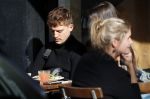 Amsterdam 17 oktober 2018
Lil Kleine met zijn vriendin Jamie Vaes bij le pain Quotidien