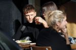 Amsterdam 17 oktober 2018
Lil Kleine met zijn vriendin Jamie Vaes bij le pain Quotidien