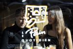 Amsterdam 17 oktober 2018
Lil Kleine met zijn vriendin Jamie Vaes bij le pain Quotidien