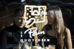 Amsterdam 17 oktober 2018
Lil Kleine met zijn vriendin Jamie Vaes bij le pain Quotidien