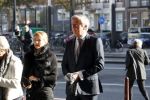 Amsterdam 27 oktober 2018
Herdenkingsdienst voor Wim Kok in het Concertgebouw van Amsterdam. Loek Hermans en partner Edith van Dijk