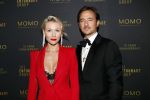 Amsterdam 4 oktober 2018
Feest ivm 10 jarig bestaan van Momo in Amsterdam.  Louis Klibansky en zijn vrouw Susanna