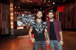Hilversum 6 november 2018
Dries Roelvink interviewt voor Story Quincy Wilson Luc v Essen en Julia v Helvoirt uit het sbs6 programma house of Talent. Samir sami