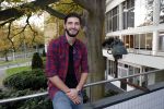 Hilversum 6 november 2018
Dries Roelvink interviewt voor Story Quincy Wilson Luc v Essen en Julia v Helvoirt uit het sbs6 programma house of Talent