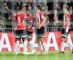 Eindhoven, 20 Oktober 2018 Kompetitiewedstrijd PSV-FC Emmen, eindstand 6-0 Seizoen 2018-2019
Luuk de Jong