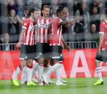 Eindhoven, 20 Oktober 2018 Kompetitiewedstrijd PSV-FC Emmen, eindstand 6-0 Seizoen 2018-2019
Luuk de Jong