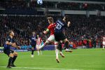 Eindhoven, 3 Oktober 2018 2e wedstrijd CL Seizoen 2018-2019
PSV-Internazionale Milan, eindstand 1-2
Luuk de Jong en Marcelo Brozovic
