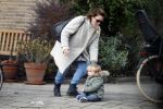 Amsterdam 3 november 2018
Maaike Perenboom met haar zoon bij het huis van haar nieuwe partner Joost Nijsen