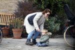 Amsterdam 3 november 2018
Maaike Perenboom met haar zoon bij het huis van haar nieuwe partner Joost Nijsen