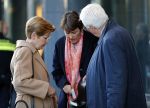 Amsterdam 27 oktober 2018
Herdenkingsdienst voor Wim Kok in het Concertgebouw van Amsterdam. Maartje v Weegen met Joop Daalmeijer