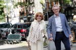 Amsterdam  3oktober 2018
Marrijke Helwegen met haar man Harrie hand in hand in Amsterdam zuid.