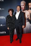 Amsterdam 22 augustus 2018
Premiere Evita in carre. Marjolein Touw met partner