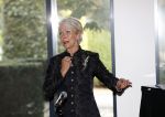 Woudenberg 8 oktober 2018
Herdenkingsdienst Anneke Gronloh in crematorium Woudenberg. Marjon Lambrechts met haar man
