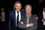 Amsterdam 13 november 2018
Presentatie TAG Heuer horloge van Max Verstappen in Hotel Arena. Robert Doornbos en Rob Kamphues doen de presentatie. Mark v Nieuwkerk met Rolex reparateur