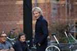 Amsterdam 16 oktober 2018
Matthijs v Nieuwkerk voor opnames DWDD op de westergasfabriek.
