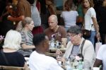 Amsterdam 13 oktober 2018
Maxim Hartman met (een) vriendin op terras in de pijp in Amsterdam.