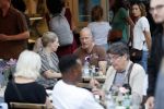 Amsterdam 13 oktober 2018
Maxim Hartman met (een) vriendin op terras in de pijp in Amsterdam.
