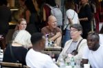 Amsterdam 13 oktober 2018
Maxim Hartman met (een) vriendin op terras in de pijp in Amsterdam.