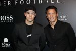 Halfweg 1 november 2018
Life after Football Gala (LAF) in the sugarfactory. Michael Mols  met zoon Nino