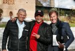 Amsterdam 13 november 2018
Presentatie TAG Heuer horloge van Max Verstappen in Hotel Arena. Robert Doornbos en Rob Kamphues doen de presentatie. Najib Amhali en Willem v d Klis