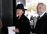 Amsterdam 27 oktober 2018
Herdenkingsdienst voor Wim Kok in het Concertgebouw van Amsterdam. Neelie Kroes