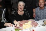 Hoofddorp 11 november 2018
Bram Biesterveld (Pommetje Horlepiep) viert zijn 80e verjaardag. 
Nelly Frijda