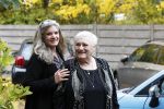 Hoofddorp 11 november 2018
Nelly Frijda met haar dochter bij feest Bram Biesterveld (Pommetje Horlepiep)
