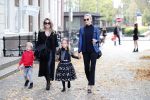 Den Haag 14 oktober 2018
Premiere Woezel en pip in koninklijke schouwburg Den haag. Nikkie Plessen kwam met haar zoon en vriendin Natasha Poly en haar dochter