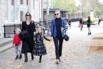 Den Haag 14 oktober 2018
Premiere Woezel en pip in koninklijke schouwburg Den haag. Nikkie Plessen kwam met haar zoon en vriendin Natasha Poly en haar dochter