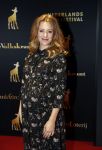 Utrecht 3 oktober 2018
Noortje Herlaar ( zwanger) en haar vriend Barry Atsma bij de nederlandse filmdagen.