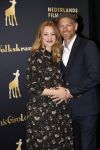 Utrecht 3 oktober 2018
Noortje Herlaar ( zwanger) en haar vriend Barry Atsma bij de nederlandse filmdagen.